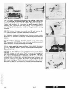 1990 Johnson Evinrude "ES" 9.9 thru 30 Service Repair Manual, P/N 507871, Page 166