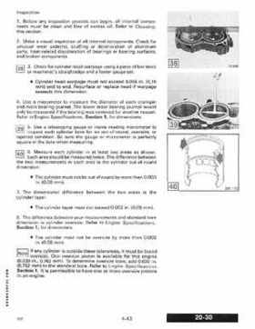 1990 Johnson Evinrude "ES" 9.9 thru 30 Service Repair Manual, P/N 507871, Page 168