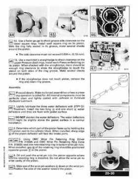 1990 Johnson Evinrude "ES" 9.9 thru 30 Service Repair Manual, P/N 507871, Page 170