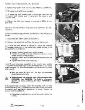 1990 Johnson Evinrude "ES" 9.9 thru 30 Service Repair Manual, P/N 507871, Page 177