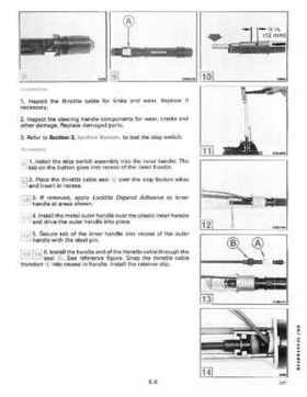 1990 Johnson Evinrude "ES" 9.9 thru 30 Service Repair Manual, P/N 507871, Page 190