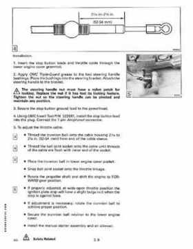 1990 Johnson Evinrude "ES" 9.9 thru 30 Service Repair Manual, P/N 507871, Page 193
