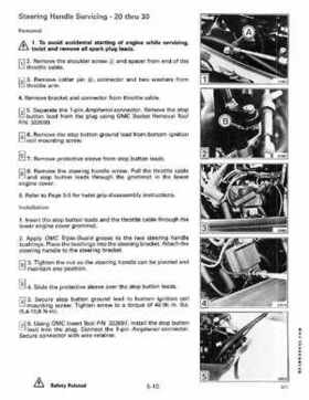 1990 Johnson Evinrude "ES" 9.9 thru 30 Service Repair Manual, P/N 507871, Page 194