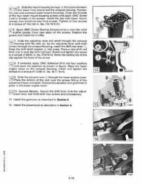 1990 Johnson Evinrude "ES" 9.9 thru 30 Service Repair Manual, P/N 507871, Page 203