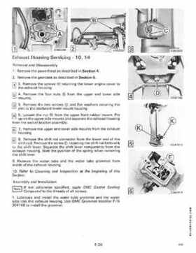 1990 Johnson Evinrude "ES" 9.9 thru 30 Service Repair Manual, P/N 507871, Page 204