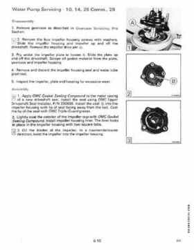 1990 Johnson Evinrude "ES" 9.9 thru 30 Service Repair Manual, P/N 507871, Page 224