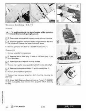 1990 Johnson Evinrude "ES" 9.9 thru 30 Service Repair Manual, P/N 507871, Page 227