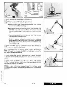 1990 Johnson Evinrude "ES" 9.9 thru 30 Service Repair Manual, P/N 507871, Page 229