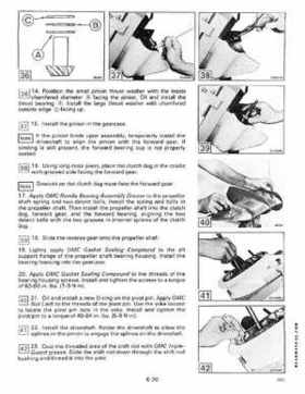1990 Johnson Evinrude "ES" 9.9 thru 30 Service Repair Manual, P/N 507871, Page 234