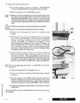 1990 Johnson Evinrude "ES" 9.9 thru 30 Service Repair Manual, P/N 507871, Page 235