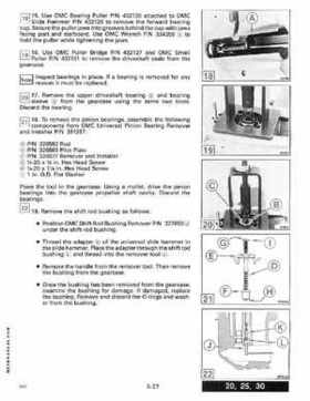 1990 Johnson Evinrude "ES" 9.9 thru 30 Service Repair Manual, P/N 507871, Page 241