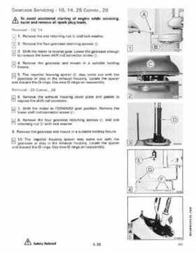 1990 Johnson Evinrude "ES" 9.9 thru 30 Service Repair Manual, P/N 507871, Page 252