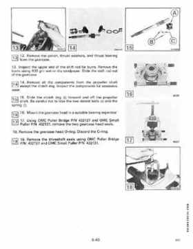 1990 Johnson Evinrude "ES" 9.9 thru 30 Service Repair Manual, P/N 507871, Page 254
