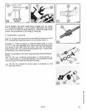 1990 Johnson Evinrude "ES" 9.9 thru 30 Service Repair Manual, P/N 507871, Page 258