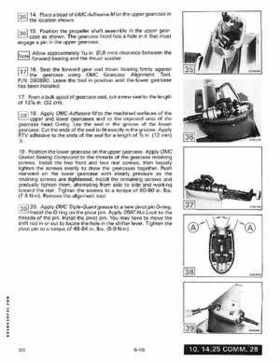 1990 Johnson Evinrude "ES" 9.9 thru 30 Service Repair Manual, P/N 507871, Page 259