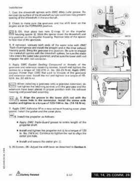 1990 Johnson Evinrude "ES" 9.9 thru 30 Service Repair Manual, P/N 507871, Page 261