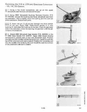 1990 Johnson Evinrude "ES" 9.9 thru 30 Service Repair Manual, P/N 507871, Page 262