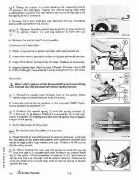 1990 Johnson Evinrude "ES" 9.9 thru 30 Service Repair Manual, P/N 507871, Page 267