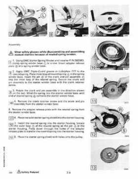 1990 Johnson Evinrude "ES" 9.9 thru 30 Service Repair Manual, P/N 507871, Page 271