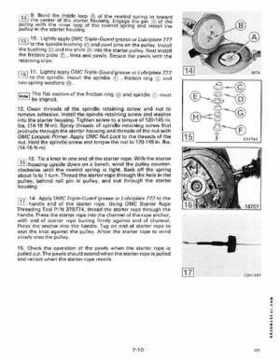 1990 Johnson Evinrude "ES" 9.9 thru 30 Service Repair Manual, P/N 507871, Page 272