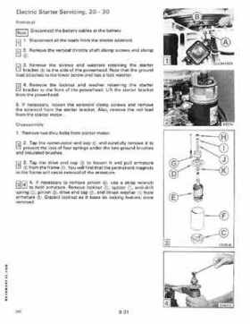 1990 Johnson Evinrude "ES" 9.9 thru 30 Service Repair Manual, P/N 507871, Page 294