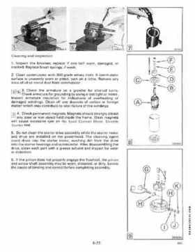 1990 Johnson Evinrude "ES" 9.9 thru 30 Service Repair Manual, P/N 507871, Page 295