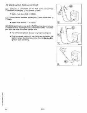 1990 Johnson Evinrude "ES" 9.9 thru 30 Service Repair Manual, P/N 507871, Page 302