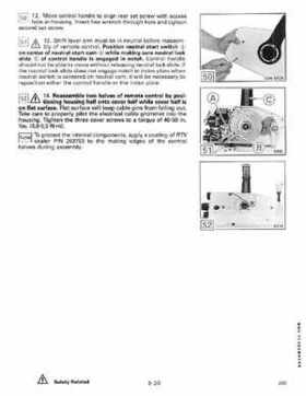 1990 Johnson Evinrude "ES" 9.9 thru 30 Service Repair Manual, P/N 507871, Page 322