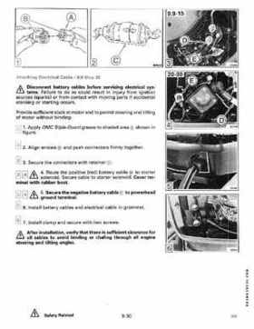1990 Johnson Evinrude "ES" 9.9 thru 30 Service Repair Manual, P/N 507871, Page 332