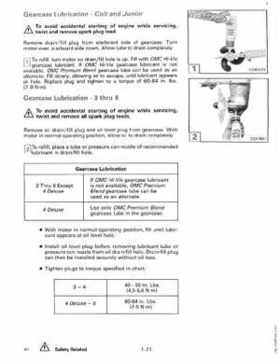 1990 Johnson Evinrude "ES" Colt/Junior thru 8 Service Repair Manual, P/N 507870, Page 25