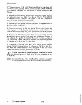 1990 Johnson Evinrude "ES" Colt/Junior thru 8 Service Repair Manual, P/N 507870, Page 70