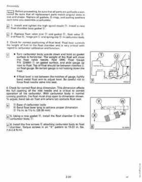 1990 Johnson Evinrude "ES" Colt/Junior thru 8 Service Repair Manual, P/N 507870, Page 75