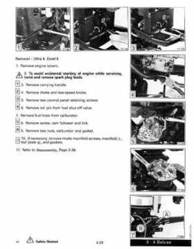 1990 Johnson Evinrude "ES" Colt/Junior thru 8 Service Repair Manual, P/N 507870, Page 78
