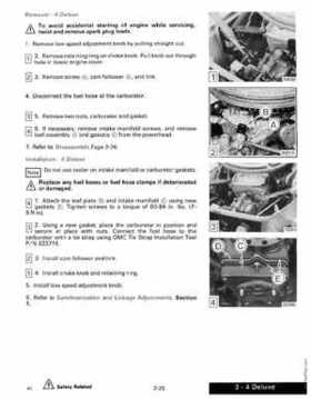 1990 Johnson Evinrude "ES" Colt/Junior thru 8 Service Repair Manual, P/N 507870, Page 80