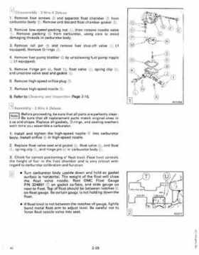 1990 Johnson Evinrude "ES" Colt/Junior thru 8 Service Repair Manual, P/N 507870, Page 81