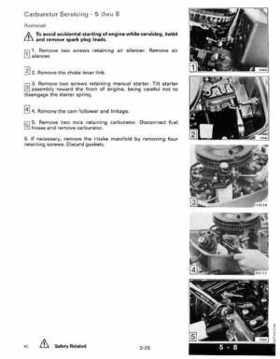 1990 Johnson Evinrude "ES" Colt/Junior thru 8 Service Repair Manual, P/N 507870, Page 83