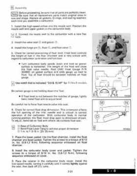 1990 Johnson Evinrude "ES" Colt/Junior thru 8 Service Repair Manual, P/N 507870, Page 85