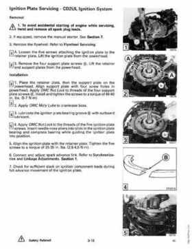 1990 Johnson Evinrude "ES" Colt/Junior thru 8 Service Repair Manual, P/N 507870, Page 103