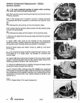 1990 Johnson Evinrude "ES" Colt/Junior thru 8 Service Repair Manual, P/N 507870, Page 104