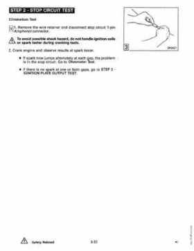 1990 Johnson Evinrude "ES" Colt/Junior thru 8 Service Repair Manual, P/N 507870, Page 107