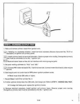 1990 Johnson Evinrude "ES" Colt/Junior thru 8 Service Repair Manual, P/N 507870, Page 111