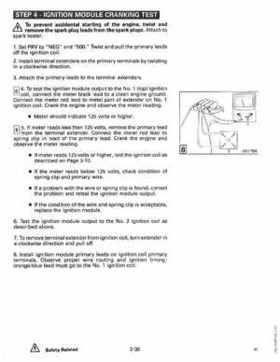 1990 Johnson Evinrude "ES" Colt/Junior thru 8 Service Repair Manual, P/N 507870, Page 121