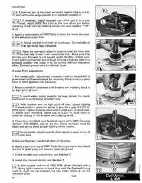 1990 Johnson Evinrude "ES" Colt/Junior thru 8 Service Repair Manual, P/N 507870, Page 126
