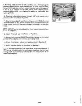 1990 Johnson Evinrude "ES" Colt/Junior thru 8 Service Repair Manual, P/N 507870, Page 129