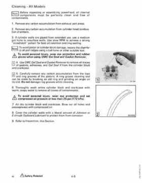 1990 Johnson Evinrude "ES" Colt/Junior thru 8 Service Repair Manual, P/N 507870, Page 138