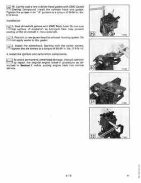 1990 Johnson Evinrude "ES" Colt/Junior thru 8 Service Repair Manual, P/N 507870, Page 147
