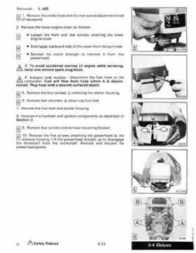 1990 Johnson Evinrude "ES" Colt/Junior thru 8 Service Repair Manual, P/N 507870, Page 151
