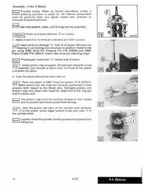 1990 Johnson Evinrude "ES" Colt/Junior thru 8 Service Repair Manual, P/N 507870, Page 155