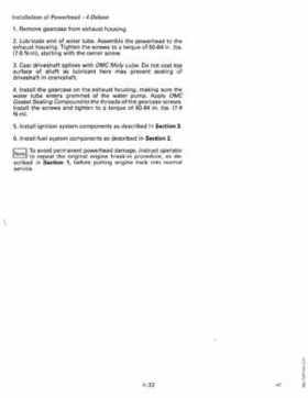 1990 Johnson Evinrude "ES" Colt/Junior thru 8 Service Repair Manual, P/N 507870, Page 160