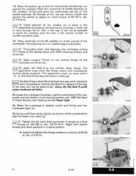 1990 Johnson Evinrude "ES" Colt/Junior thru 8 Service Repair Manual, P/N 507870, Page 172